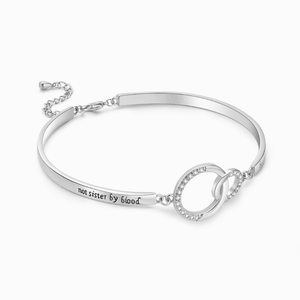 To My Best Friend, Sisters By Heart Bracelet