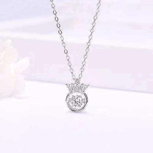 To My Badass Daughter - Crown Dance Necklace