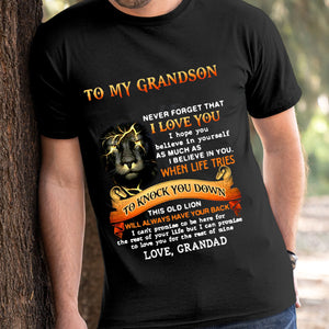 To My Grandson Never Forget Classic T-Shirt