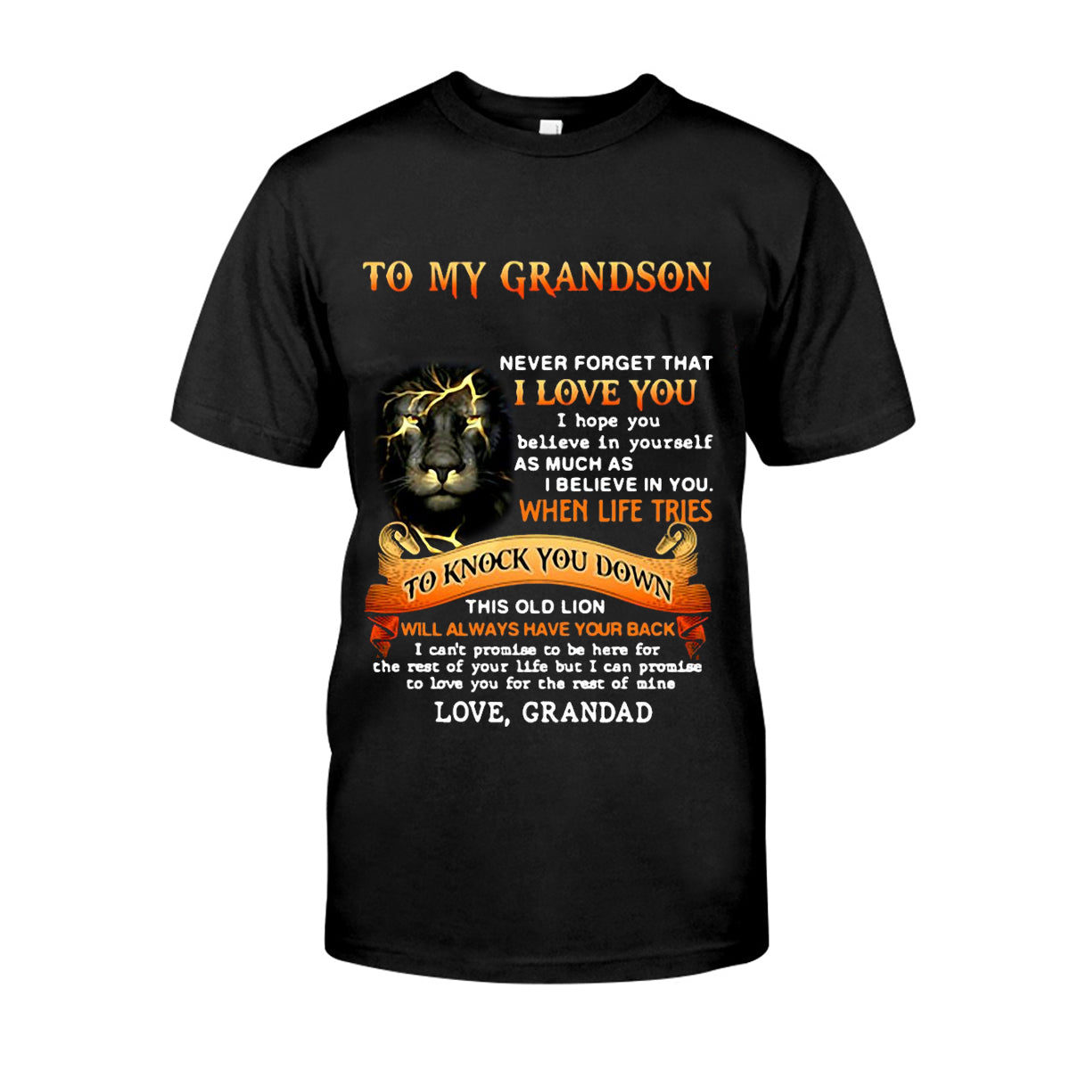 To My Grandson Never Forget Classic T-Shirt