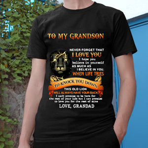 To My Grandson Never Forget Classic T-Shirt