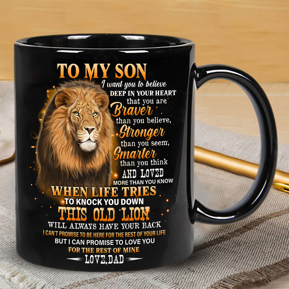Dad To Son - I Want You To Believe- Coffee Mug