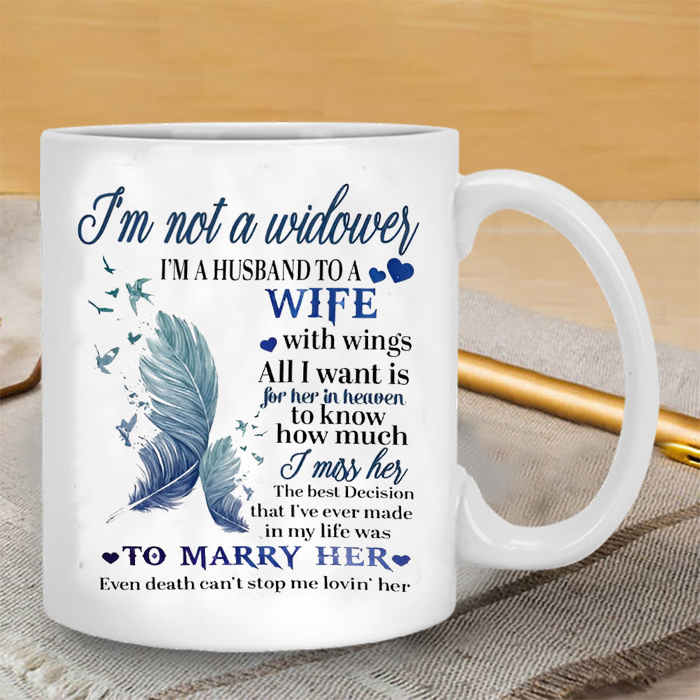 I'm A Husband To A Wife With Wings Mugs