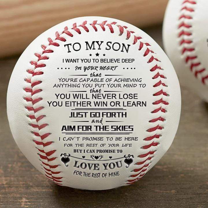 To My Son - Never Lose - Baseball