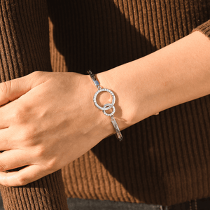 To My Best Friend, Sisters By Heart Bracelet