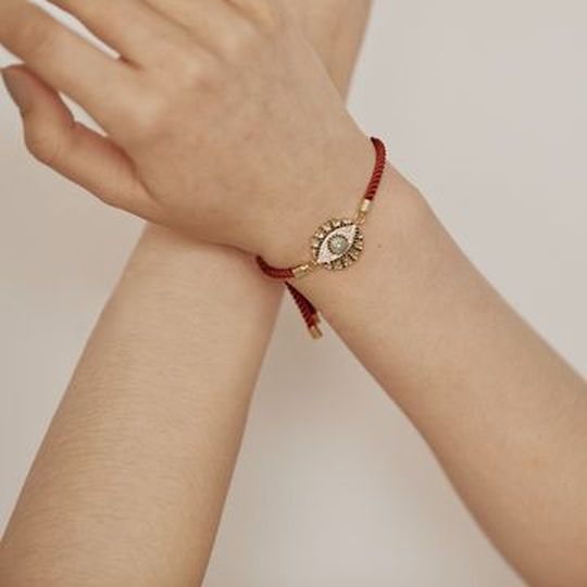Evil Eye Red String Protection Bracelet