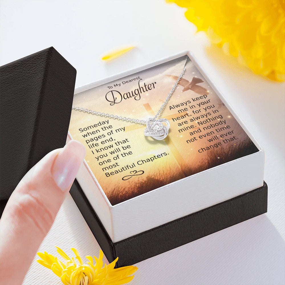 FOR DAUGHTER ETERNAL HEART NECKLACE