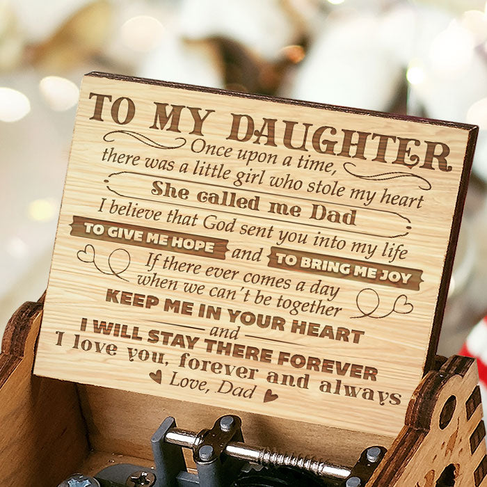 I Love You Forever And Always - Dad To Daughter, Music Box