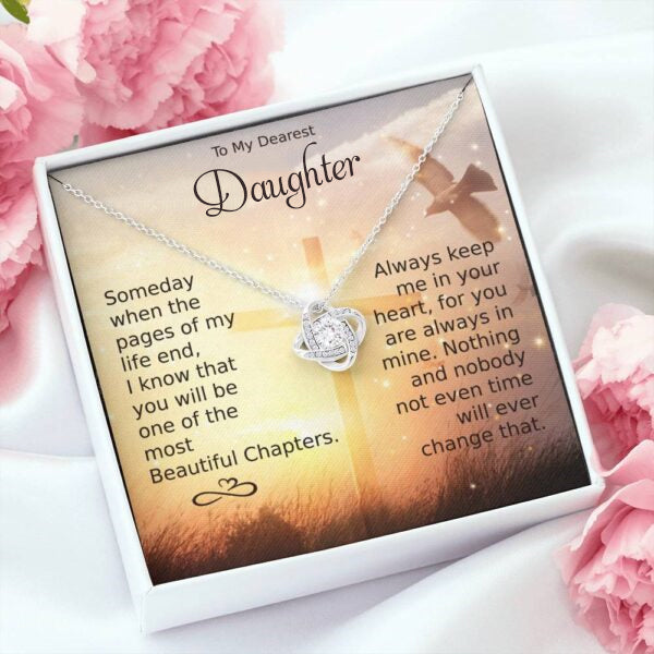FOR DAUGHTER ETERNAL HEART NECKLACE