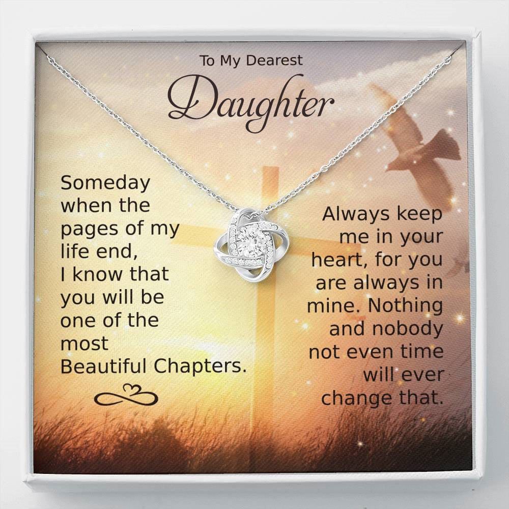 FOR DAUGHTER ETERNAL HEART NECKLACE