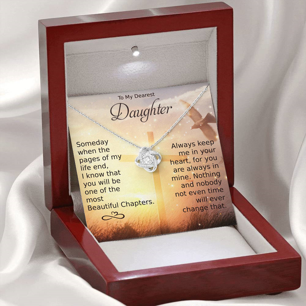 FOR DAUGHTER ETERNAL HEART NECKLACE