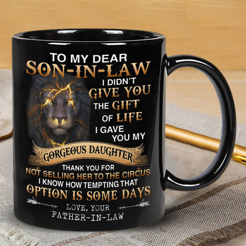 To my Son-in-law Mugs