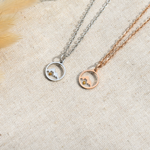 Faith As Small As Mustard Seed Mountain Necklace