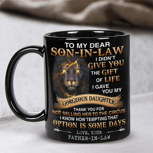 To my Son-in-law Mugs