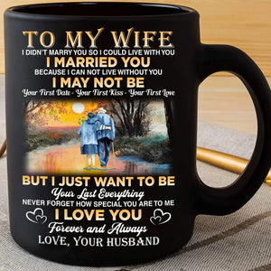 To My Wife - Forever And Always - Coffee Mug