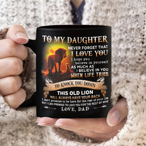 To my Daughter Love, dad Mugs