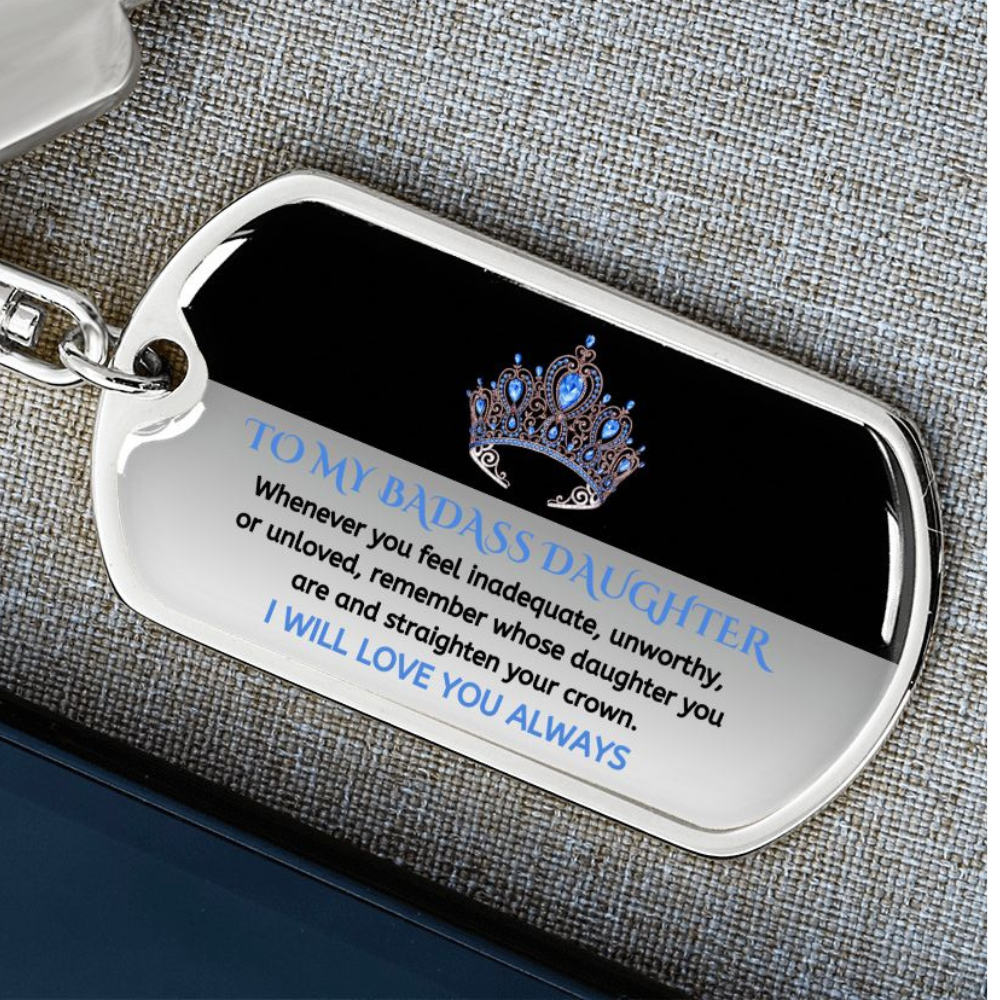 Keepsake for Daughter - Keychain - LIMITED QUANTITIES AVAILABLE