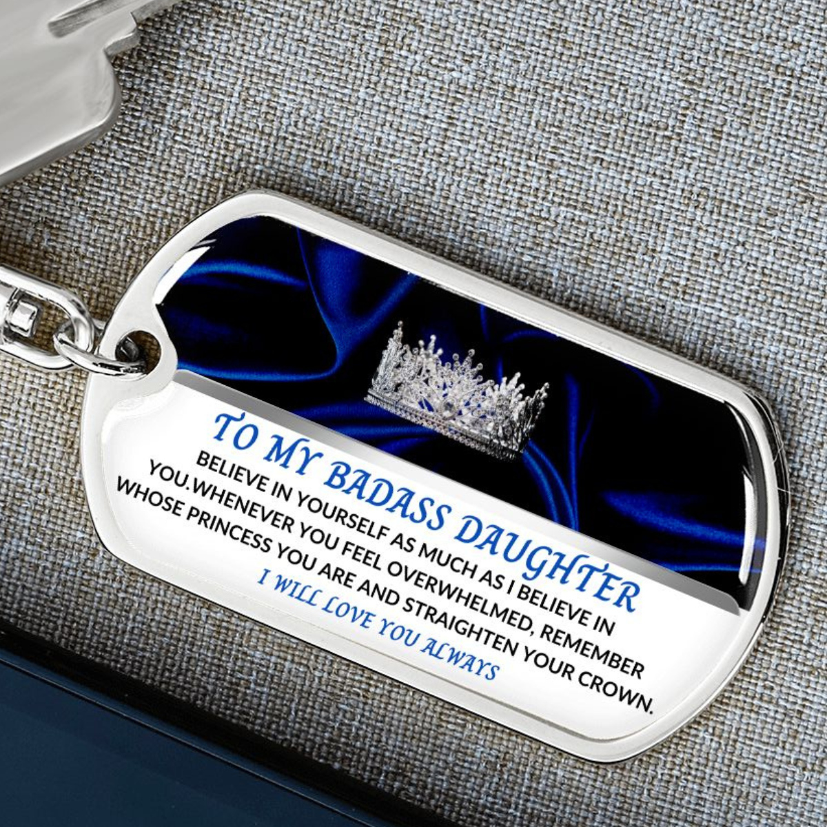 Keychain Keepsake For Daughter