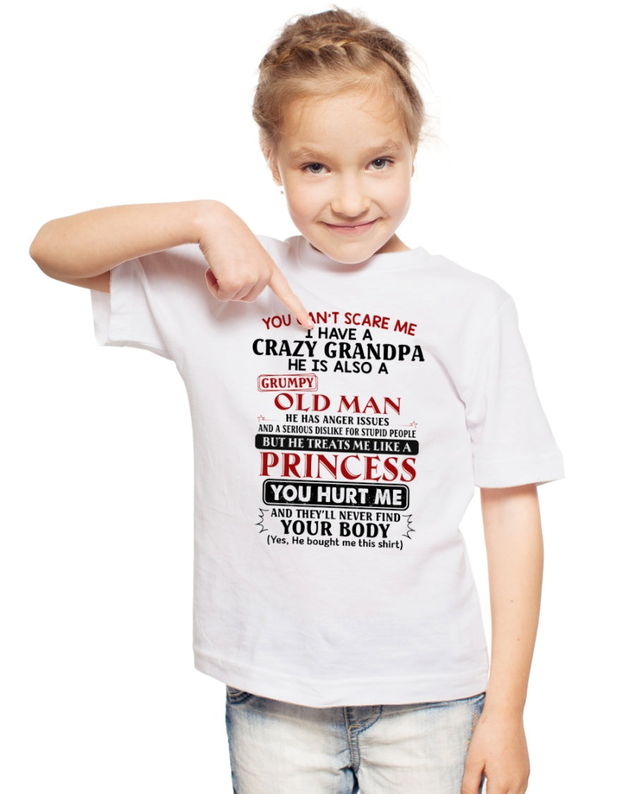 HE HAS ANGER ISSUES - GIFT FOR GRANDKIDS Youth T-Shirt