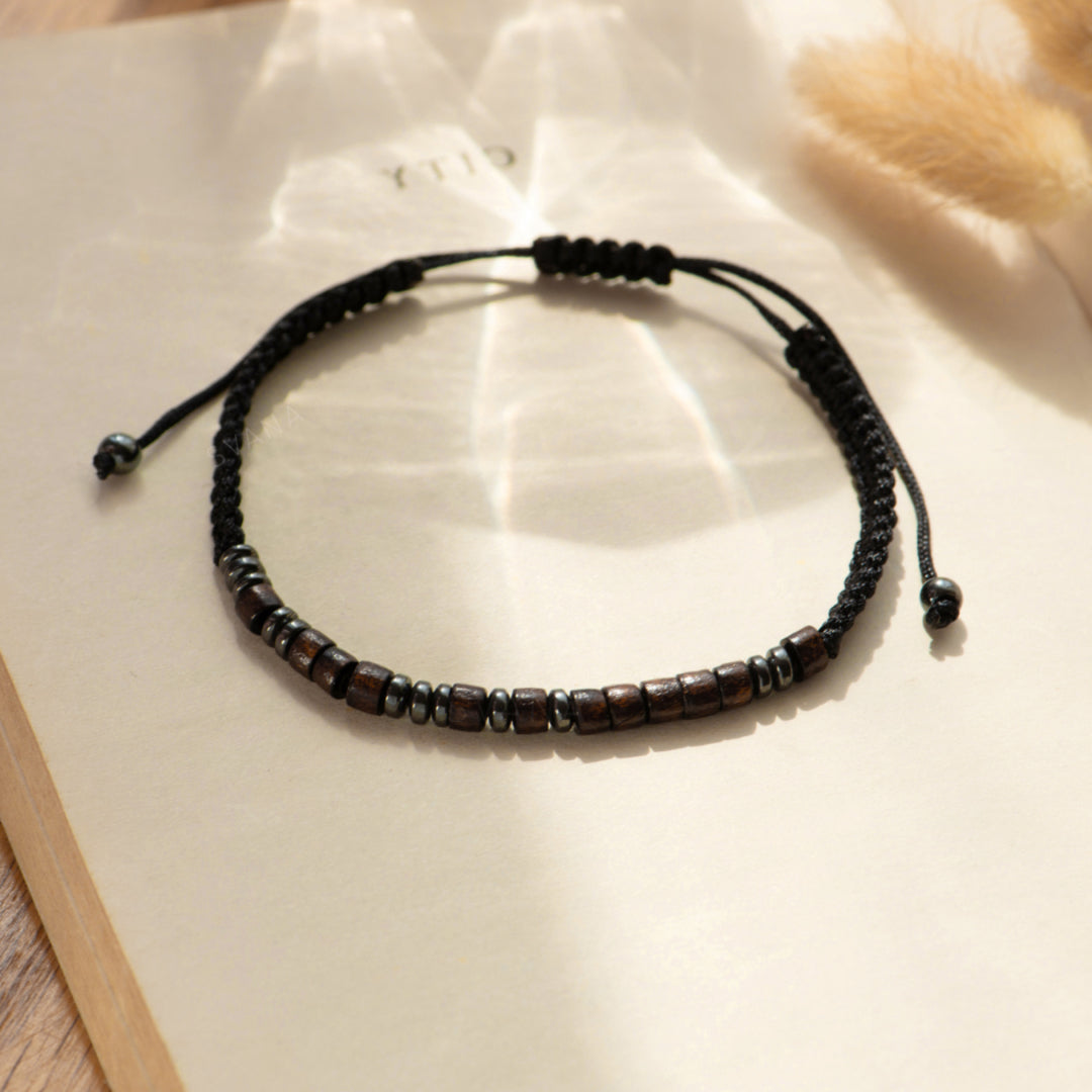 To My Man, I Love You Forever Morse Code Bracelet