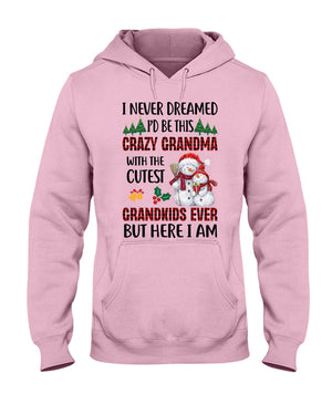 I Never Dreamed - Perfect Gift For Grandma Hooded Sweatshirt