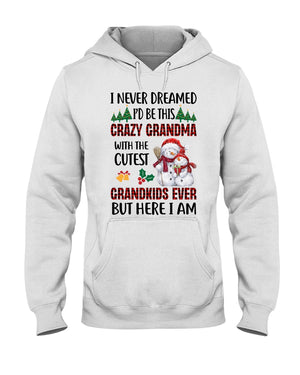 I Never Dreamed - Perfect Gift For Grandma Hooded Sweatshirt