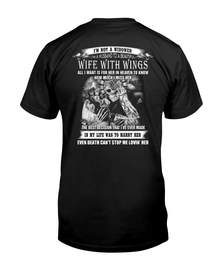 I'M A HUSBAND TO A BEAUTIFUL WIFE WITH WINGS Classic T-Shirt