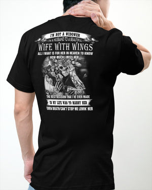 I'M A HUSBAND TO A BEAUTIFUL WIFE WITH WINGS Classic T-Shirt