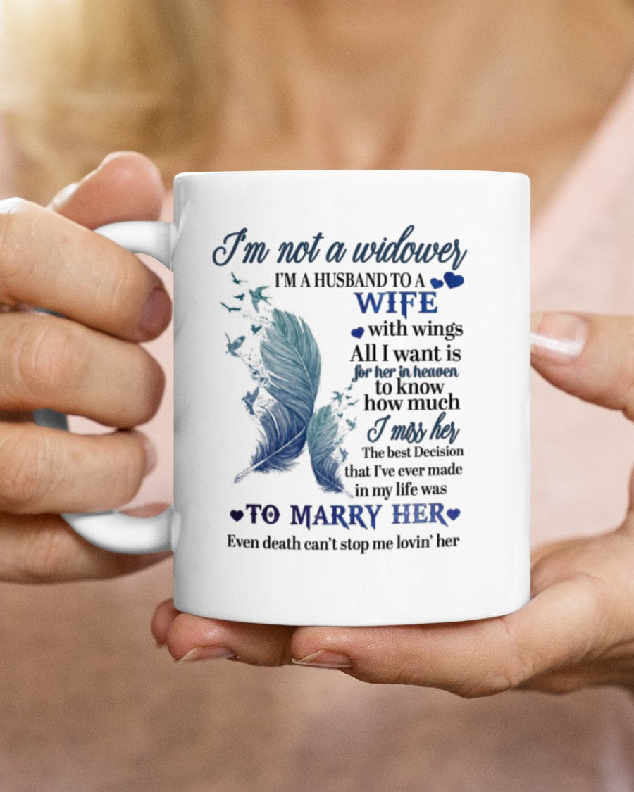 I'm A Husband To A Wife With Wings Mugs