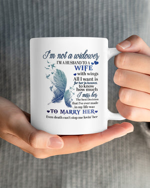 I'm A Husband To A Wife With Wings Mugs