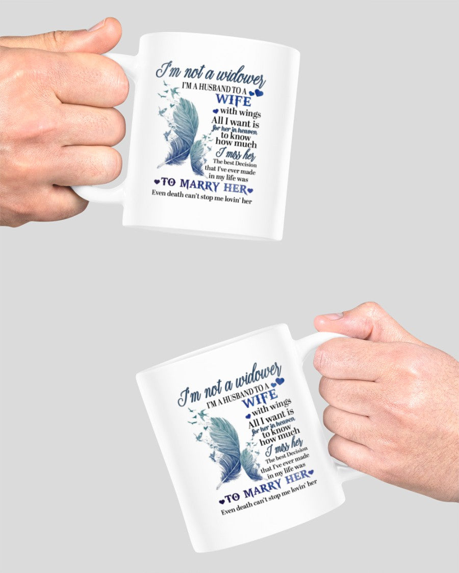 I'm A Husband To A Wife With Wings Mugs