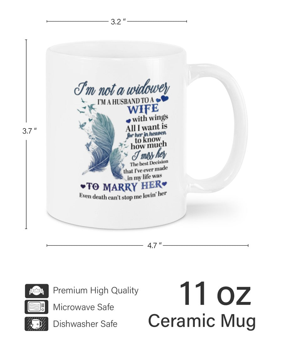 I'm A Husband To A Wife With Wings Mugs