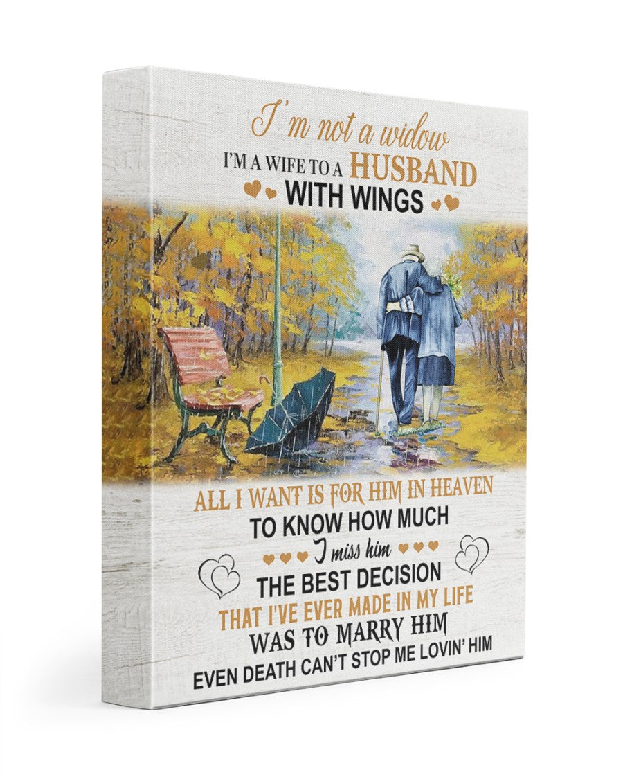I'm A Wife To A Husband With Wings Poster
