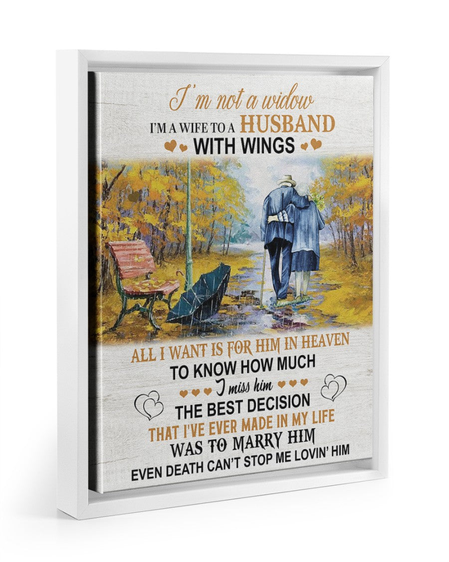 I'm A Wife To A Husband With Wings Poster