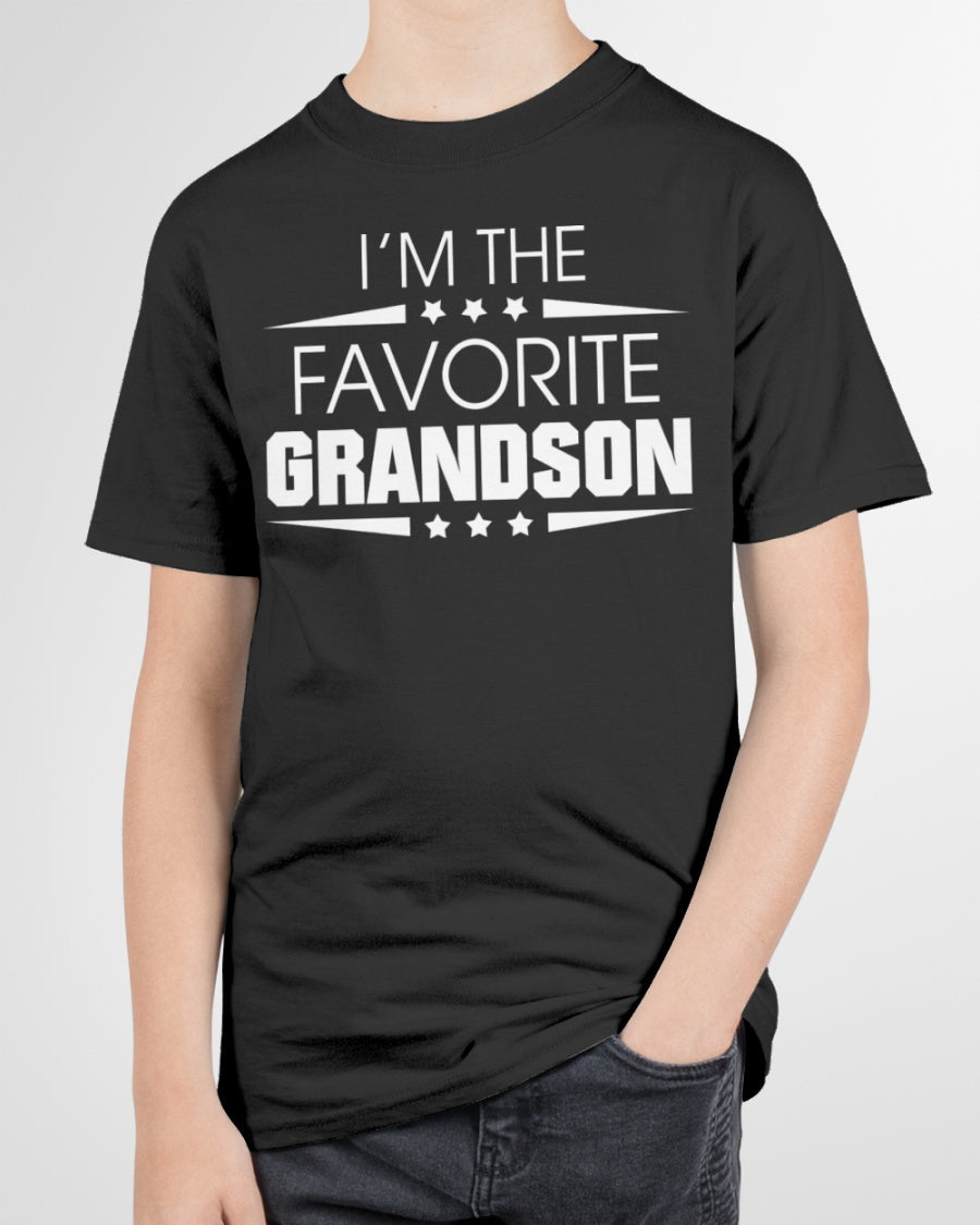 I'm The Favorite Grandson - Best Gift For Grandson Youth T-Shirt