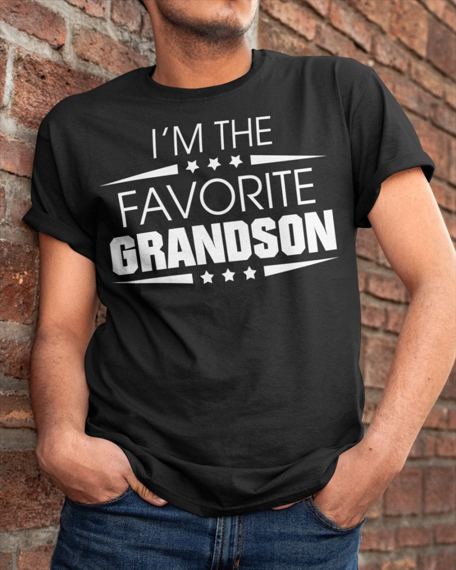 I'm The Favorite Grandson - Best Gift For Grandson Youth T-Shirt