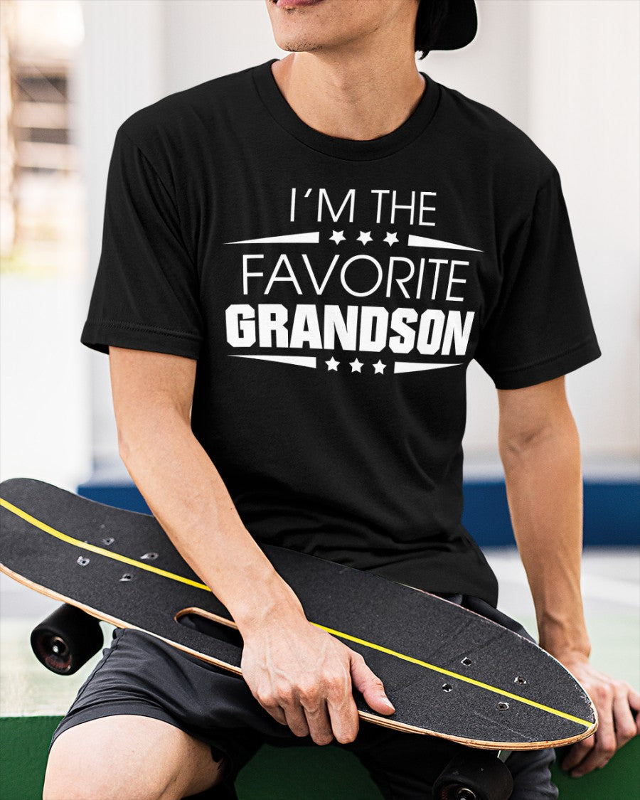 I'm The Favorite Grandson - Best Gift For Grandson Youth T-Shirt