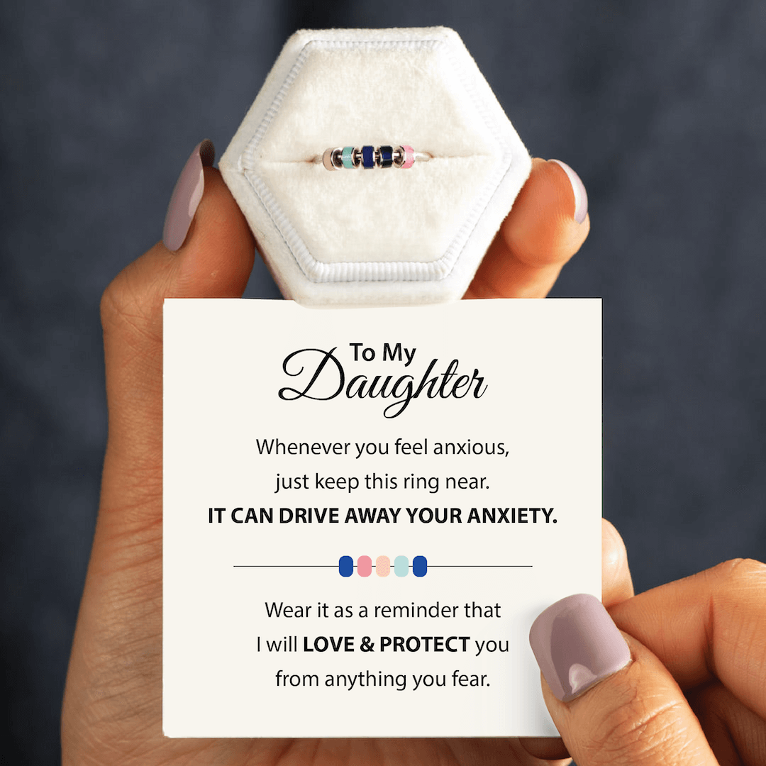To My Daughter - Beaded Fidget Ring