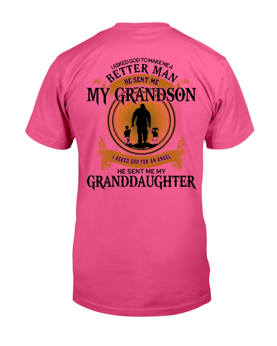 MAKE ME A BETTER MAN - PERFECT GIFT FOR GRANDPA Classic T-Shirt – FORMRY