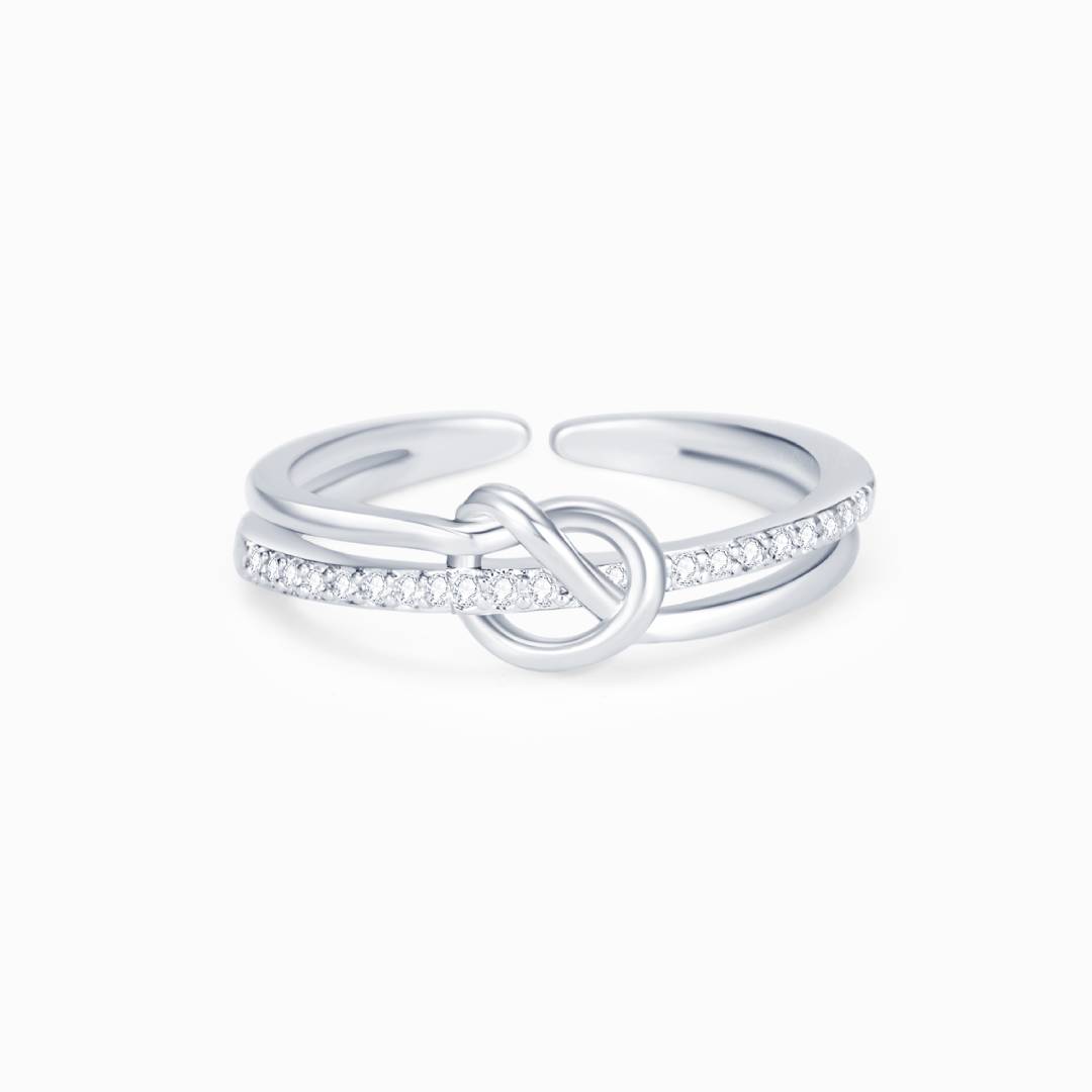 Mother & Daughter Linked Forever Ring