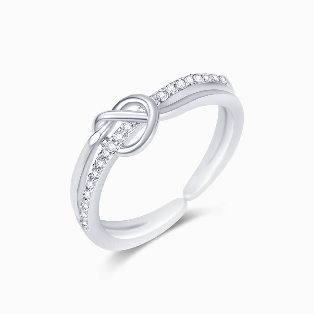 Mother & Daughter Linked Forever Ring