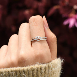 Mother & Daughter Linked Forever Ring