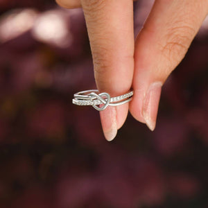 Mother & Daughter Linked Forever Ring