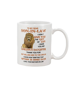 OPTION IS SOME DAYS - BEST GIFT FOR SON-IN-LAW Mug