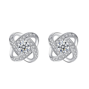 Love Knot Stud Earrings