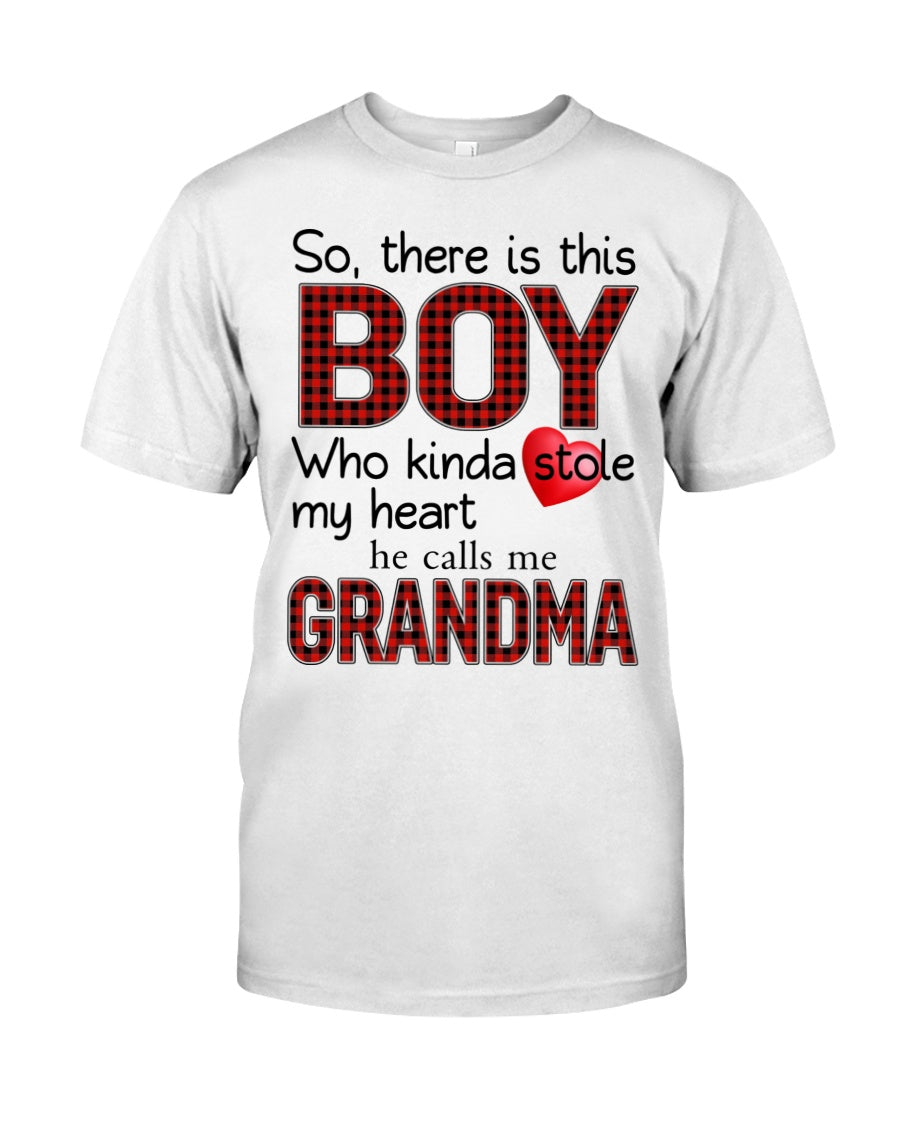 So, there is this boy Who kinda stole my heart - Perfect Gift For Grandma Classic T-Shirt