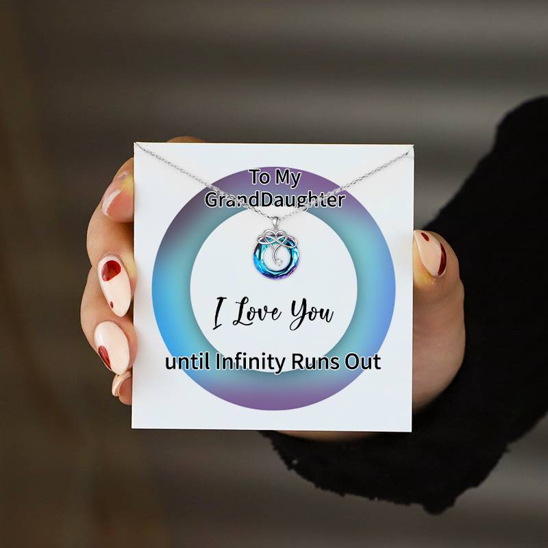 CRYSTAL INFINITY NECKLACE