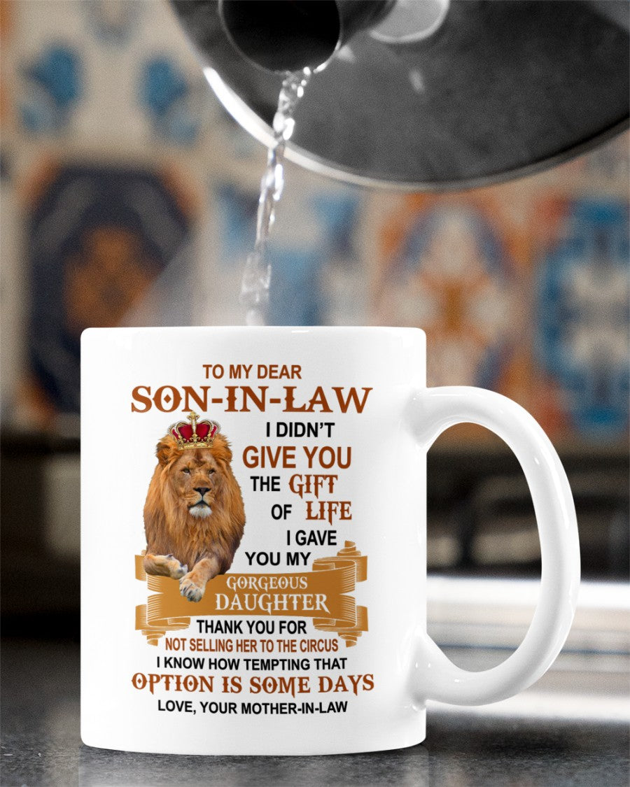 Thank You For Not Selling Her To Circus - Amazing Gift For Son-In-Law Mugs