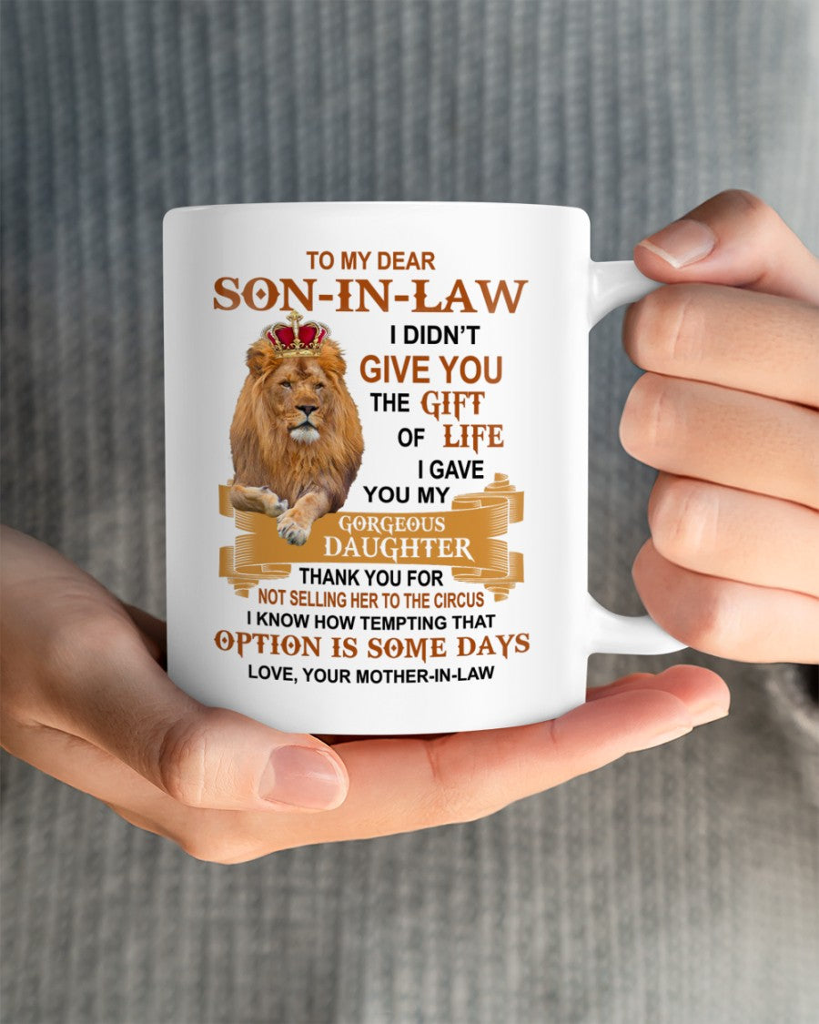 Thank You For Not Selling Her To Circus - Amazing Gift For Son-In-Law Mugs