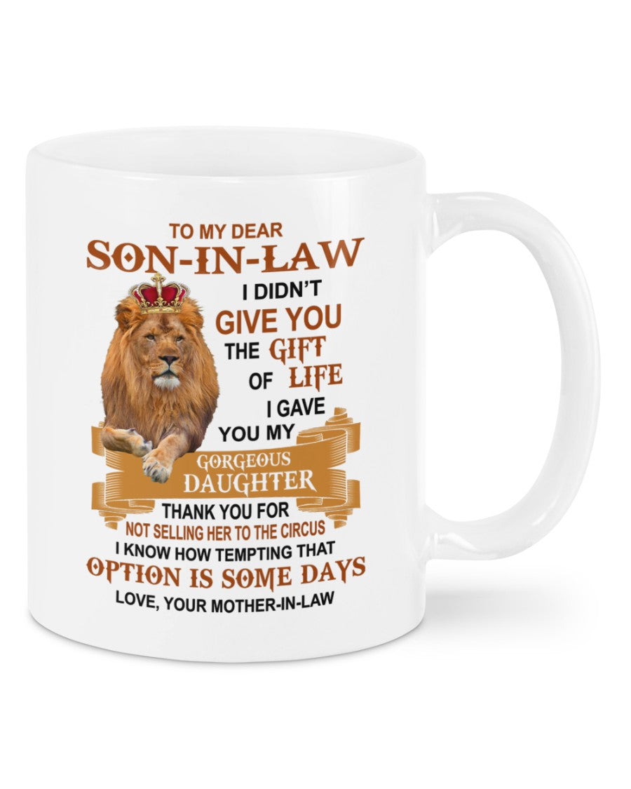 Thank You For Not Selling Her To Circus - Amazing Gift For Son-In-Law Mugs